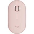 Logitech Pebble M350 Wireless Optical Mouse - Rose - Pink