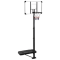 Basketball Stand Transparent 256-361 cm Polycarbonate vidaXL