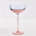 Wine Glass Blue/Pink