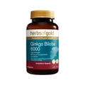 Skincare Herbs of Gold Ginkgo Biloba 6000 60c