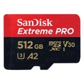 SanDisk Extreme Pro 512GB Mobile microSDXC 200MB/S read, 140MB/s write CLASS [SDSQXCD-512G-GN6MA]
