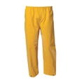 PVC Composite Polyester Rain Trouser Pant - Yellow