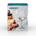 8x Wiltshire White Wine Glass Drink Drinking Bar Barware Glasses 350ml