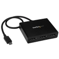 StarTech USB-C to DisplayPort Multi Monitor Hub - 3-Port MST Splitter [MSTCDP123DP]