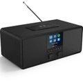 Philips DAB+/FM Internet Radio Clock Bluetooth Spotify Speaker With Wireless Phone Qi Charging Pad