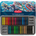 Derwent Inktense Block Assorted Colours Tin 36 Blocks Watercolour Sticks