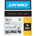 Dymo 18443 Rhino Industrial Tape Vinyl 9Mm Black On White