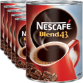 Nescafe Blend 43 Instant Coffee 500g Can Pack 6 Bulk