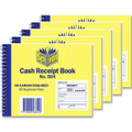 Spirax 504 Cash Receipt Book 102x127mm No Carbon Pack 5