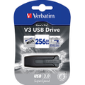 Verbatim Store-N-Go V3 USB Hard Drive 3.0 256Gb Grey High Speed