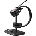Yealink WH62 Stereo Microsoft Teams Wireless Headset Headphones Base Stand