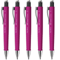Faber-Castell Polymatic Mechanical Pencil Pacer 0.7mm Pink 5 Pack