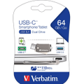 Verbatim USB-C Dual Sided USB Flash Drive 64GB Stick