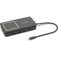Kensington SD1700P USB-C Dual 4K Portable Mobile Dock with Qi Charging 100W Power Pass Through