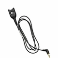 EPOS - SENNHEISER DECT/GSM Cable: EasyDisconnect with 100 cm cable to 2.5mm - 3 Pole jack plug To use with a DECT & GSM phone featuring a 2.5 mm - 3 pole port. (CCEL 191-2)