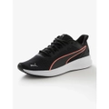 PUMA - Womens Winter Shoes - Black Sneakers - Runners - Transport Modern Wm - White / Pink - Lightweight - Lace Up - Comfy Classic Activewear Trainers