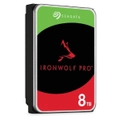 Seagate IronWolf Pro, NAS, Internal 3.5" HDD, 8TB, SATA 6Gb/s, 7200RPM, 256MB Cache, Limited 5 Year