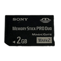 Sony 2GB Sony PSP Memory Stick Pro Duo Mark 2 Memory Card (Pre-Owned)