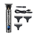 USB Rechargeable Cordless Hair and Beard Trimmer with LCD Display