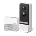 TP-Link Tapo D230S1 Tapo Smart Battery Video Doorbell, Colour Night Vision, Head-to-Toe View
