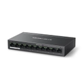Mercusys MS110P 10-Port 10/100Mbps Desktop Switch with 8-Port PoE+, 65 W for all PoE