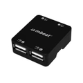 MBeat USB-UPH110K interface hub USB 2.0 480 Mbit/s Black