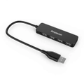 Simplecom CH241 interface hub USB 2.0 480 Mbit/s Black