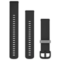Garmin Quick Release 20 Silicone Watch Band - Black