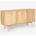 Chicory Sideboard Buffet 3 Door Solid Mango Timber Wood Storage Cabinet