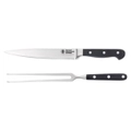 Baccarat Wolfgang Starke 2 Piece Stainless Steel Carving Set