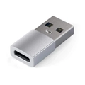 SATECHI USB-A to USB-C Adapter (Silver) work with Mouse USB-C- Keyboard / USB Hub / USB-C Lan /External SSD - Will not work with USB-C to HDMI & Display Adapter [ST-TAUCS]