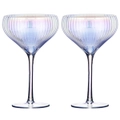 2pc Tempa Thalia 360ml Crystal Cocktail Glass Martini Coupe Drink Glasses Opal