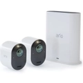 Arlo Ultra 2 Security Spotlight Camera 4K UHD Wireless System 2 Cameras & Smart Hub