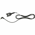 EPOS - SENNHEISER Dect/GSM Cable: 100 cm ED cable to 2.5mm - 3 Pole jack plug without microphone damping. For deskphones such as Panasonic phones with 2.5 mm port. (CCEL 190-2)