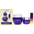 Immortelle Reset and Precious Dynamic Youth Set by LOccitane for Unisex - 3 Pc Kit 0.16oz Overnight Reset Oil-In-Serum, 0.5oz Precious Eye Balm, 1.7oz Precious Cream