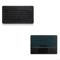 Backlit Bluetooth Wireless Keyboard With Touchpad Mouse for Android IOS Tablets