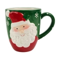 Urban Santa 11cm Ceramic Mug w/ Handle Christmas Coffee/Tea Drink Cup Red/Green