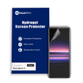 Sony Xperia 5 Compatible Premium Hydrogel Screen Protector With Full Coverage Ultra HD