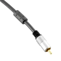 6m ISIX Pro HQ Digital Coaxial Subwoofer Cable Lead Ferrite Cores IQC8806