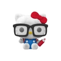 Funko Pop Hello Kitty and Friends- Hello Kitty with Glasses FLOCKED #65