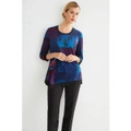 Grace Hill - Womens Tops - Hotfix Abstract Knit Top