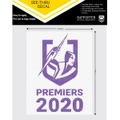 Melbourne Storm NRL 2020 Premiers Premiership See-Thru Car Window Decal Stickers