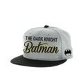DC Comic Batman Dark Knight Flat Peak Snap Back Cap