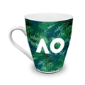 Australian Open Tennis Foliage Logo 2022 Design Coffee Cup