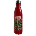 Marvel Red Stainless Steel Drink Bottle Thor Hulk Iron Man Captain America