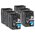 72pc U By Kotex Cotton Bacteria Control Period Pads Ultrathin Regular With Wings