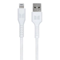 Monster 1.2M MFI-Certified Lightning to USB-A Charging/Sync Cable For iPhone WHT