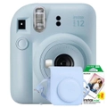 Fujifilm Instax Mini 12 Instant Camera Bundle - Blue