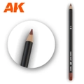 AK Interactive Weathering: Dark Rust Watercolour Pencil [AK10013]