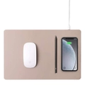 Pout Hands3 Pro Fast Wireless Charging Mouse Pad (Latte Cream)